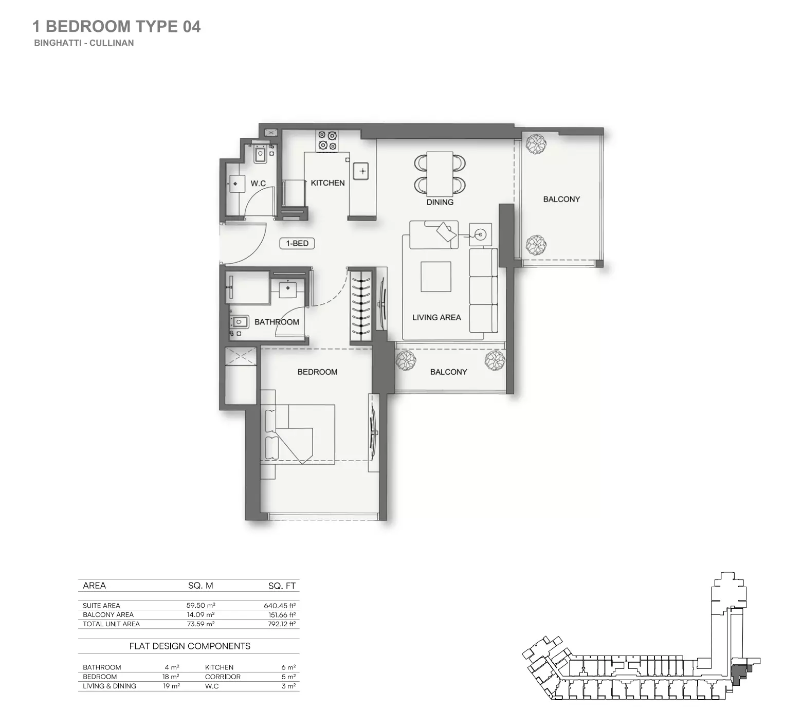 Unit floor plan image