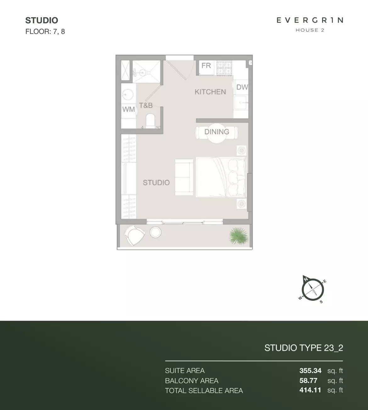 Unit floor plan image