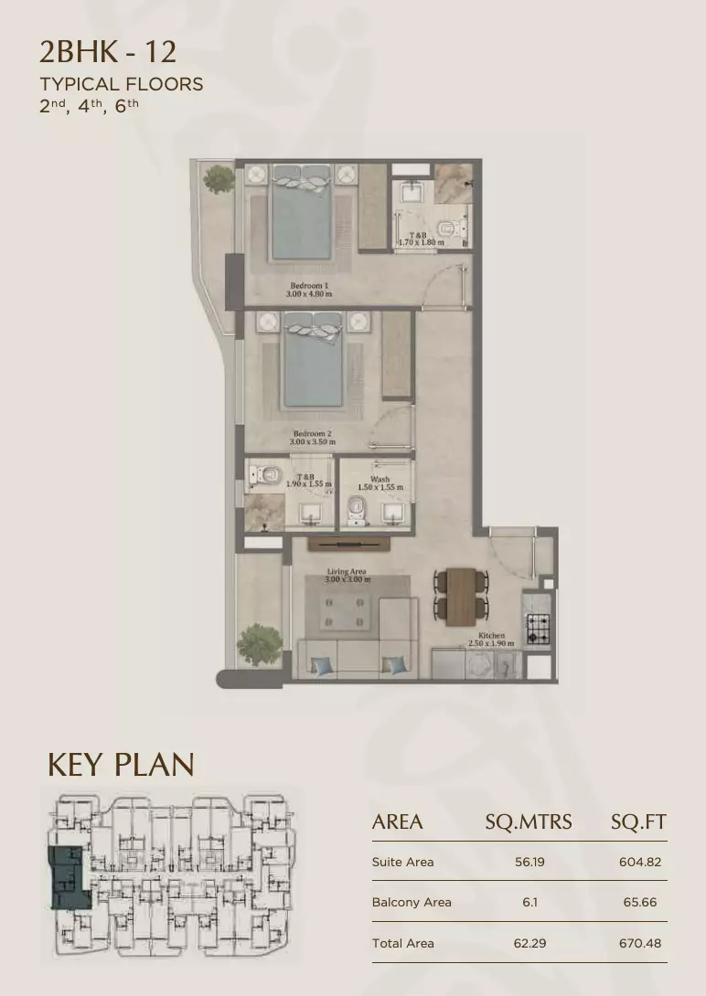 Unit floor plan image