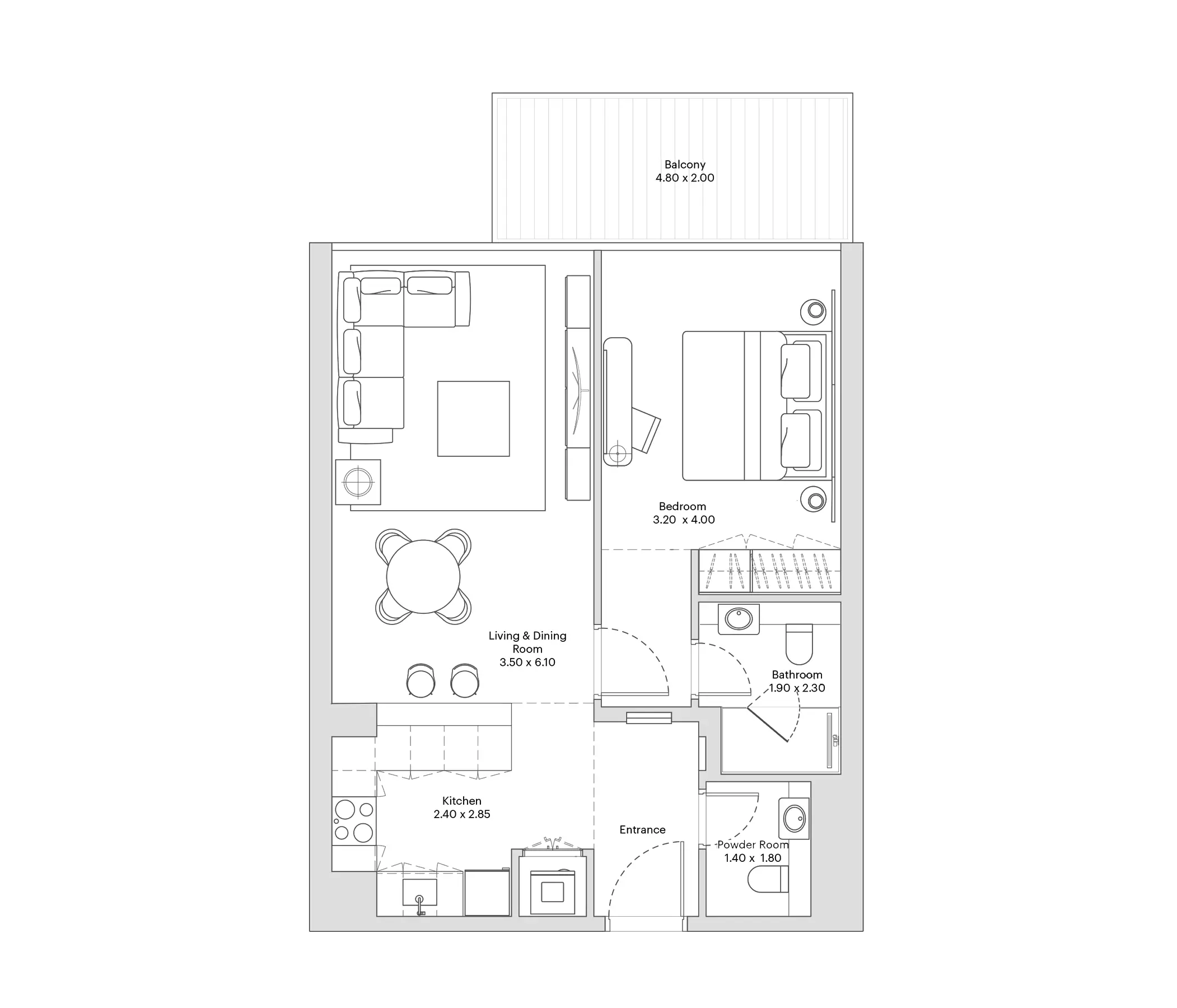Unit floor plan image