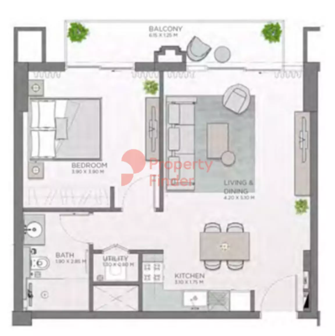 Celadon City Walk By Meraas B2-Type A3, 1 bed