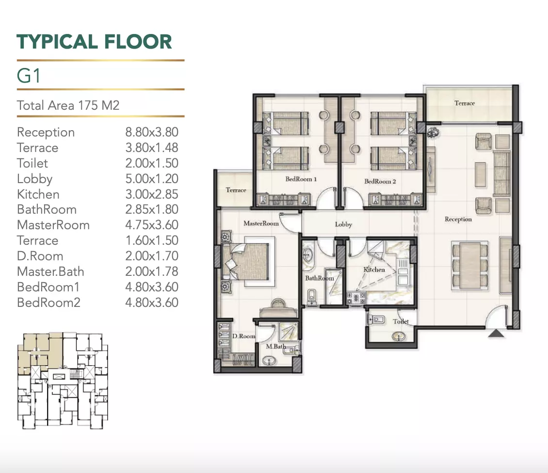 Unit floor plan image