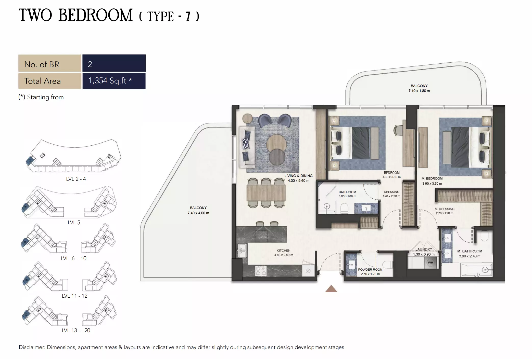 Unit floor plan image