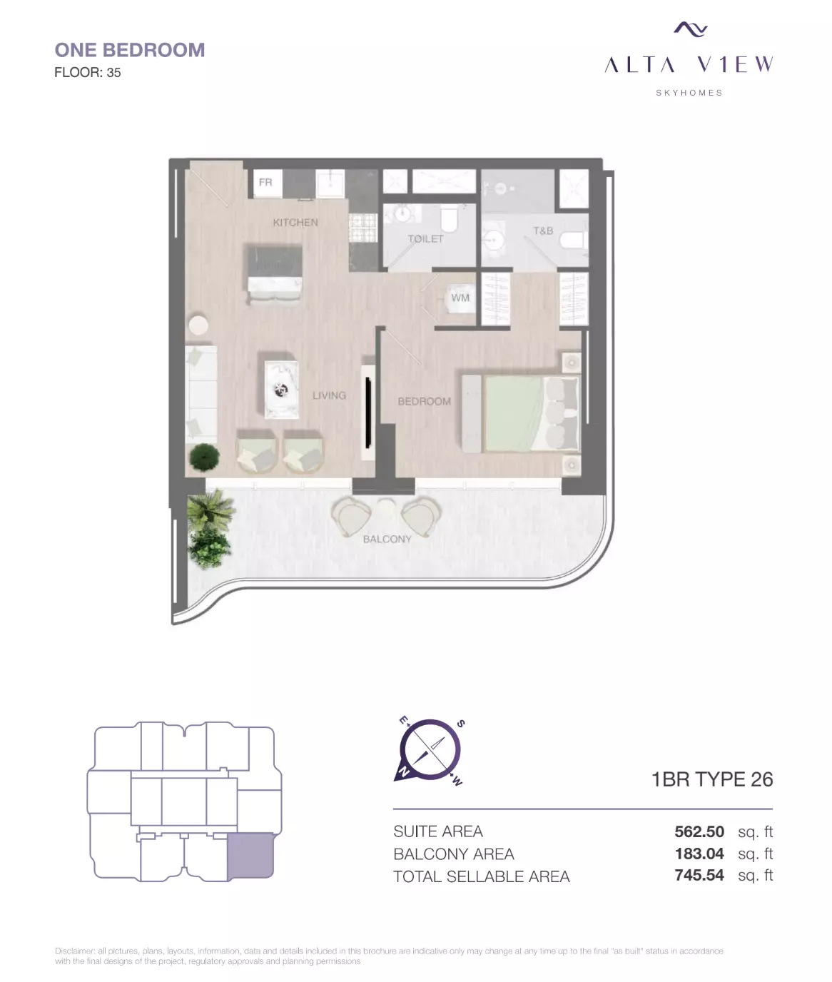 Unit floor plan image