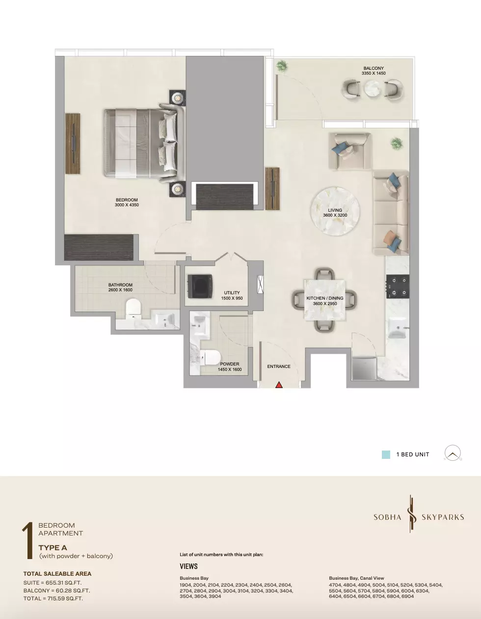 Unit floor plan image
