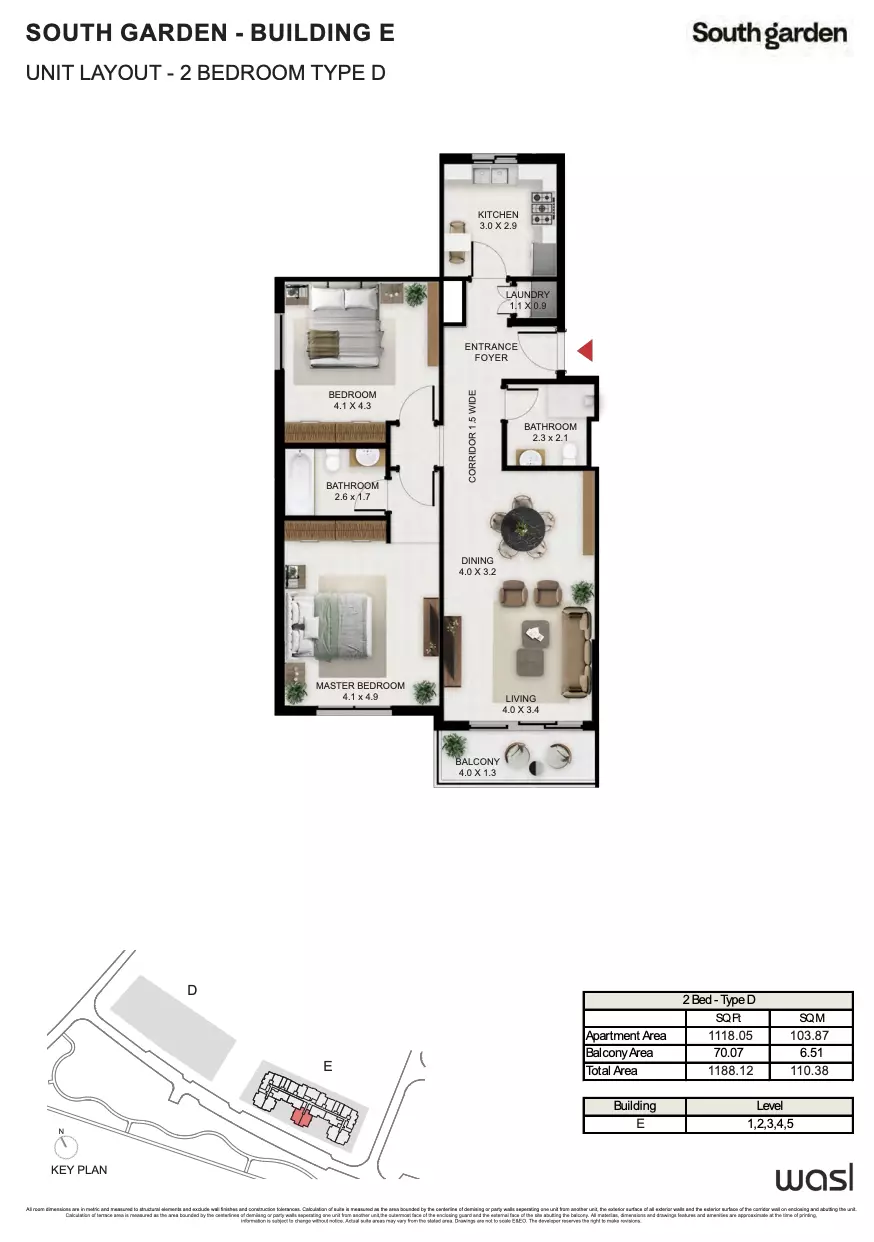 Unit floor plan image
