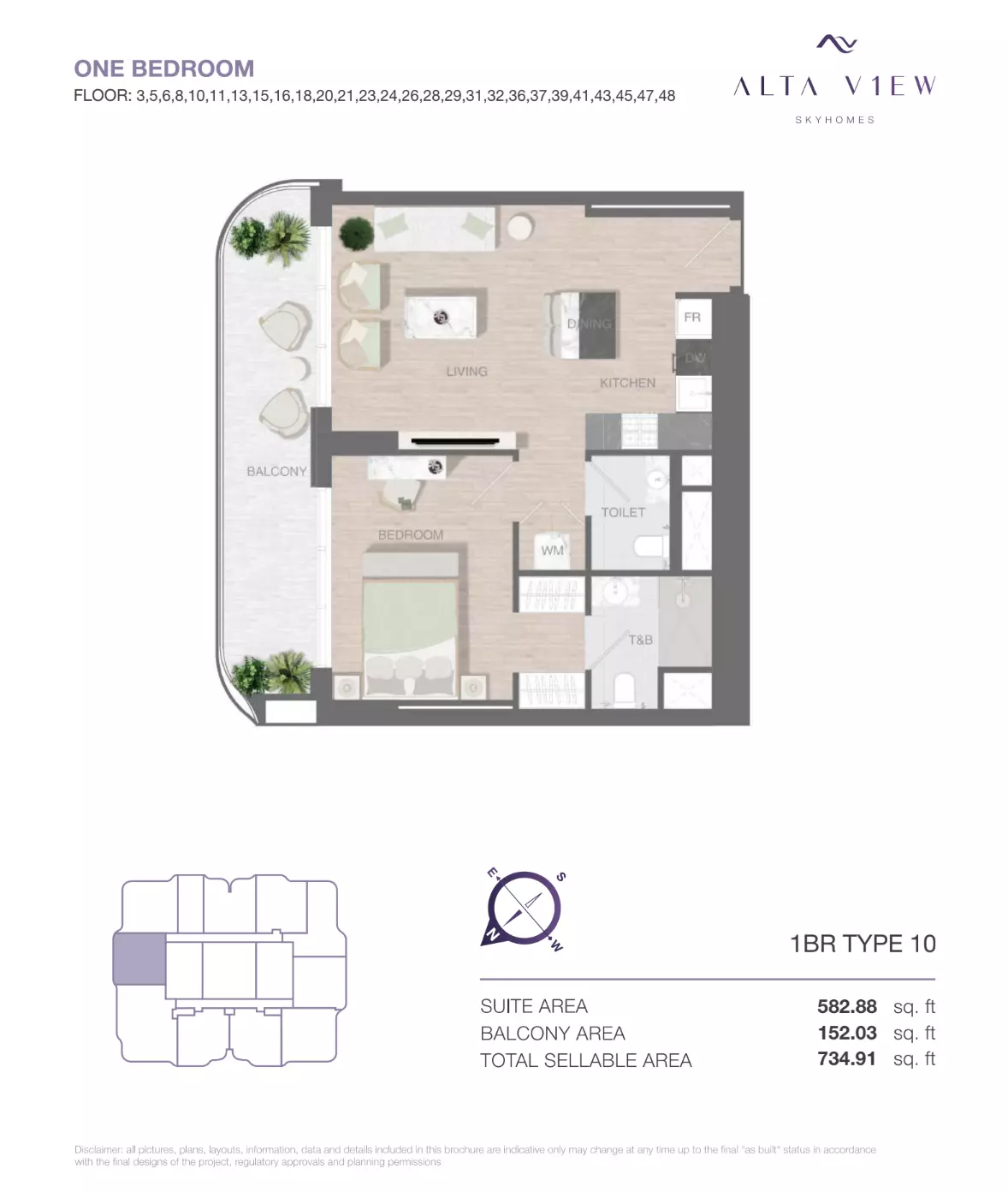 Unit floor plan image