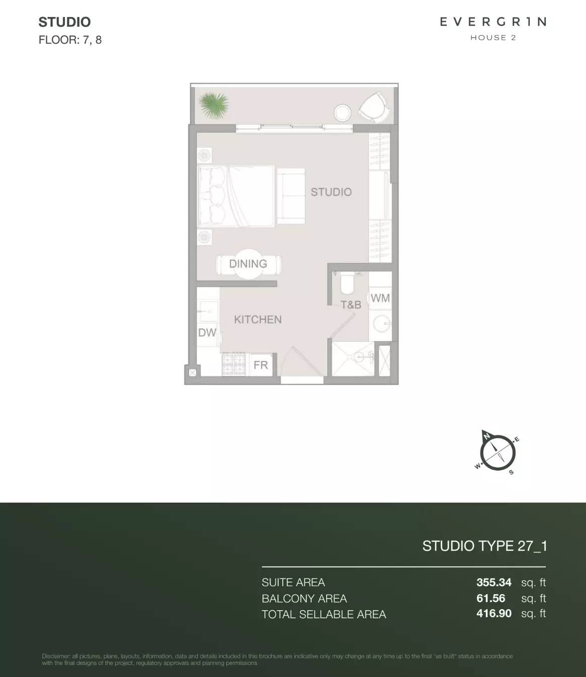 Unit floor plan image
