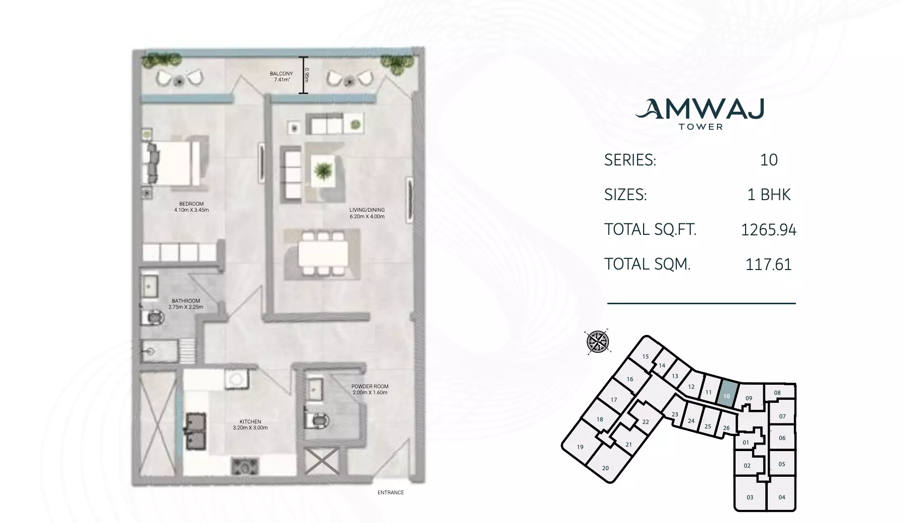 Unit floor plan image
