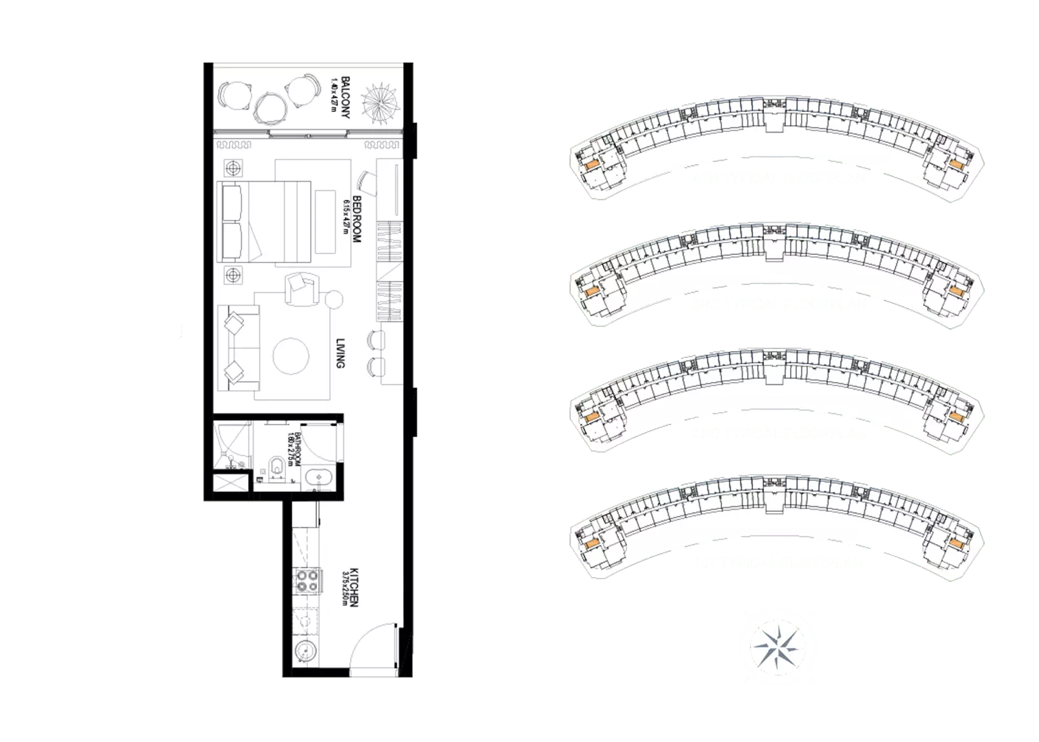 Unit floor plan image