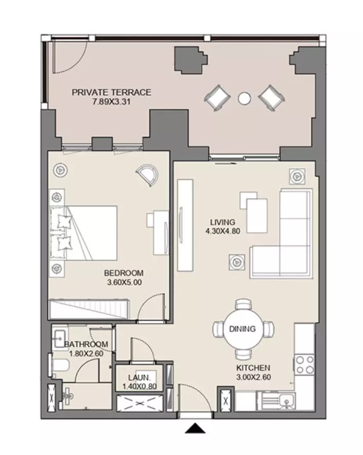 Jadeel at Madinat Jumeirah Living By Meraas Holding B11-Type B, Level Ground, Unit No-G04, 1 bed