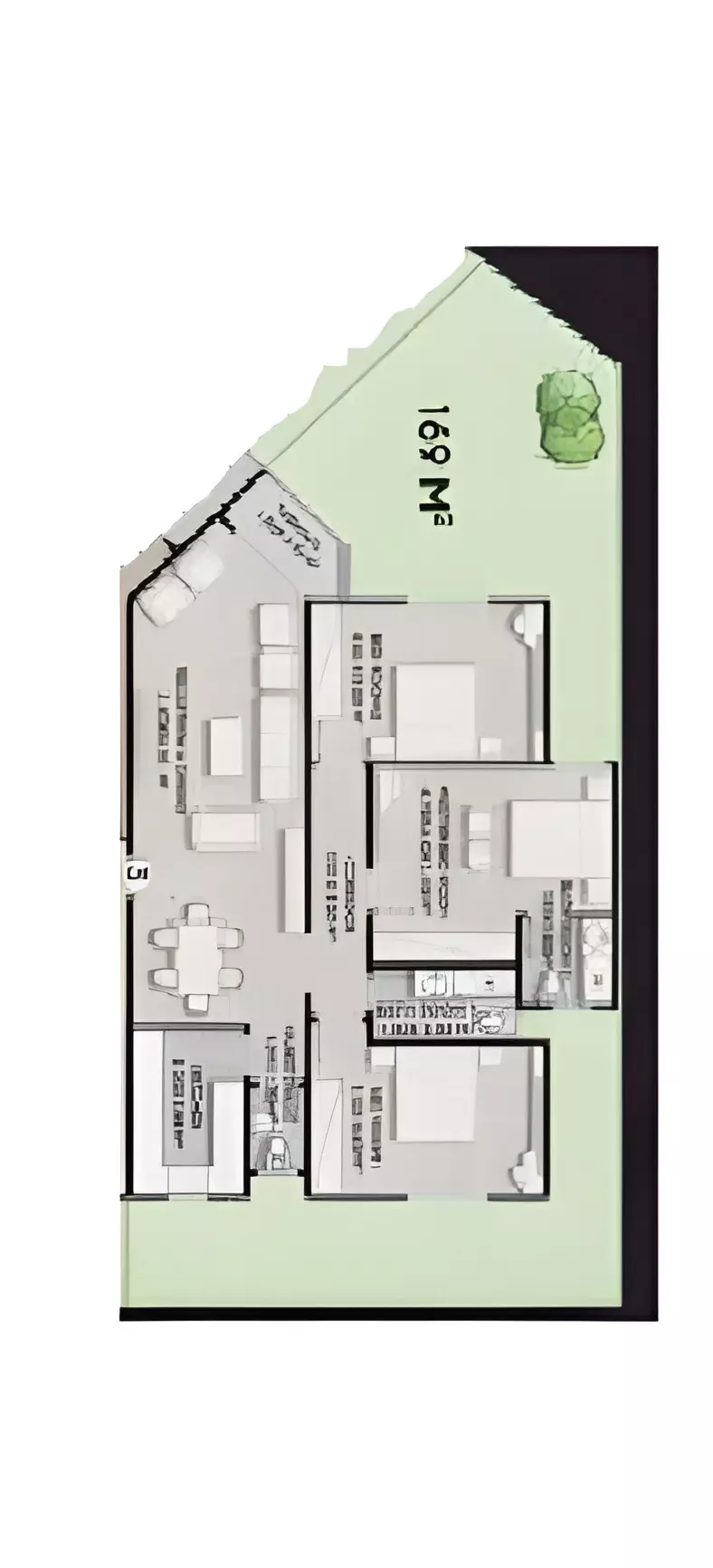 Unit floor plan image
