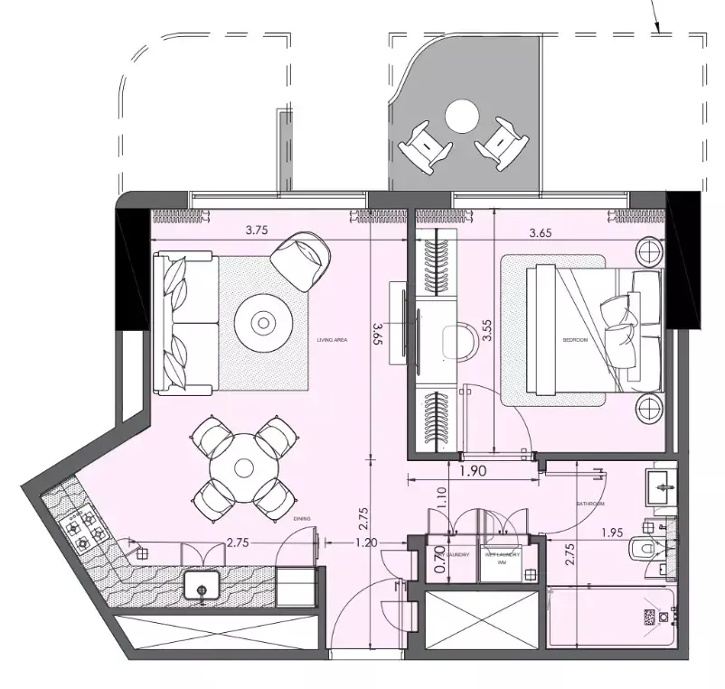Unit floor plan image