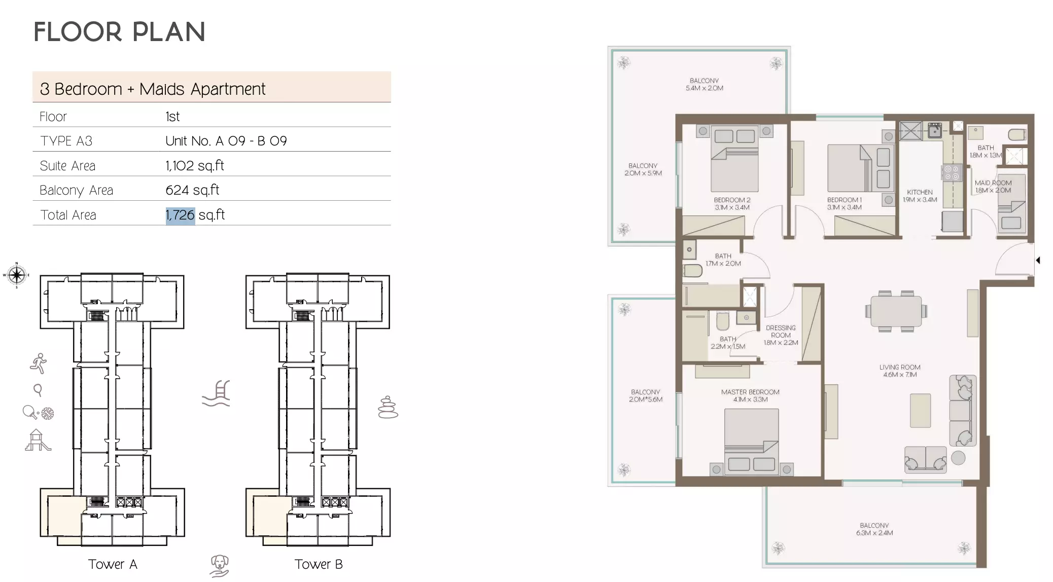 Unit floor plan image