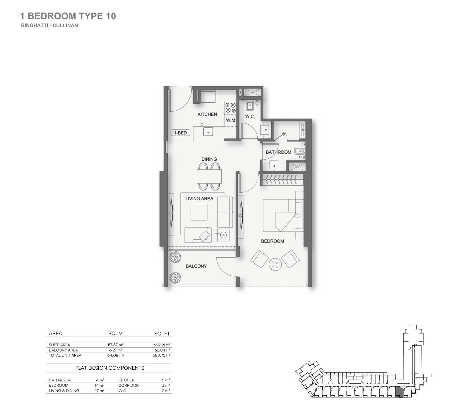 Unit floor plan image