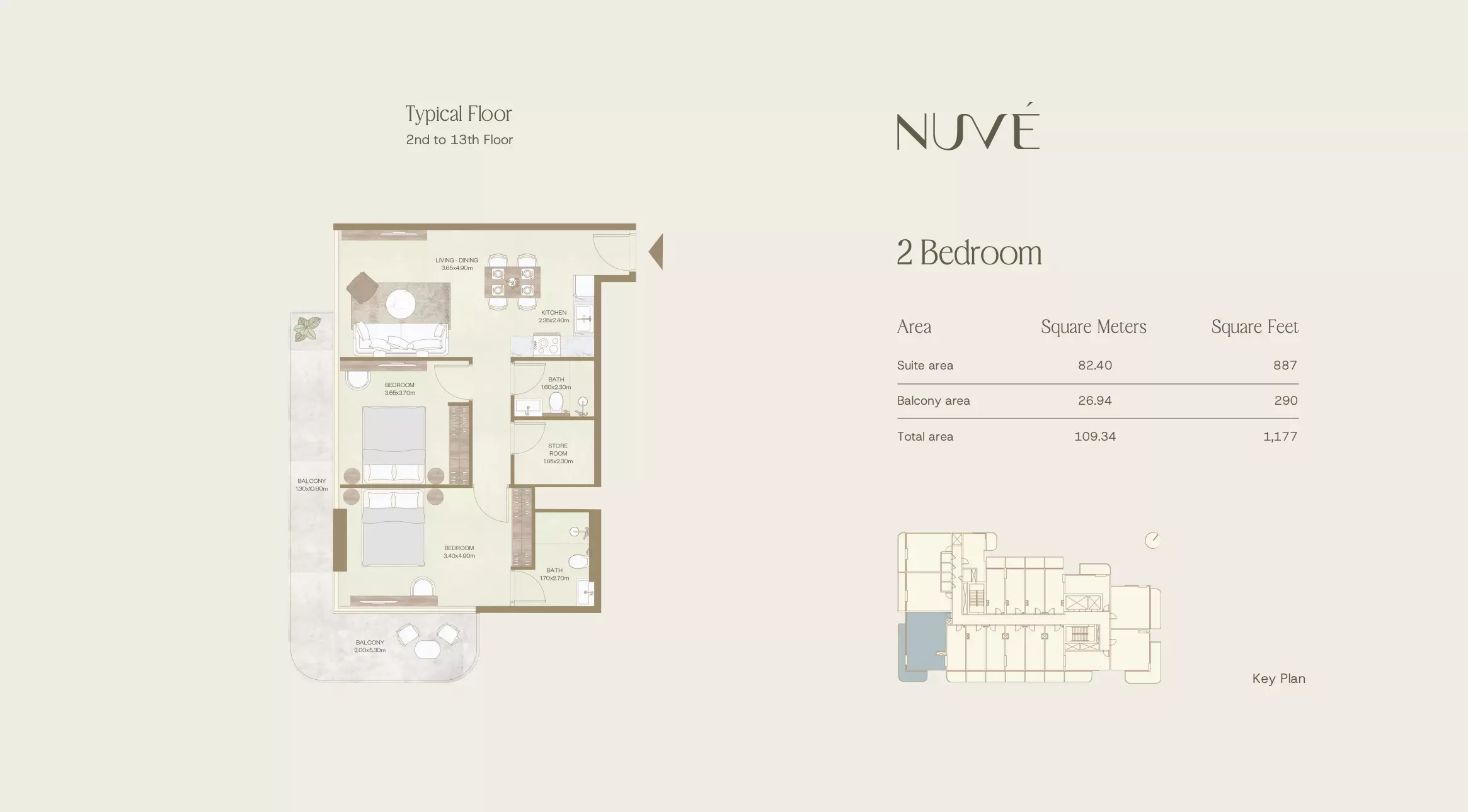 Unit floor plan image