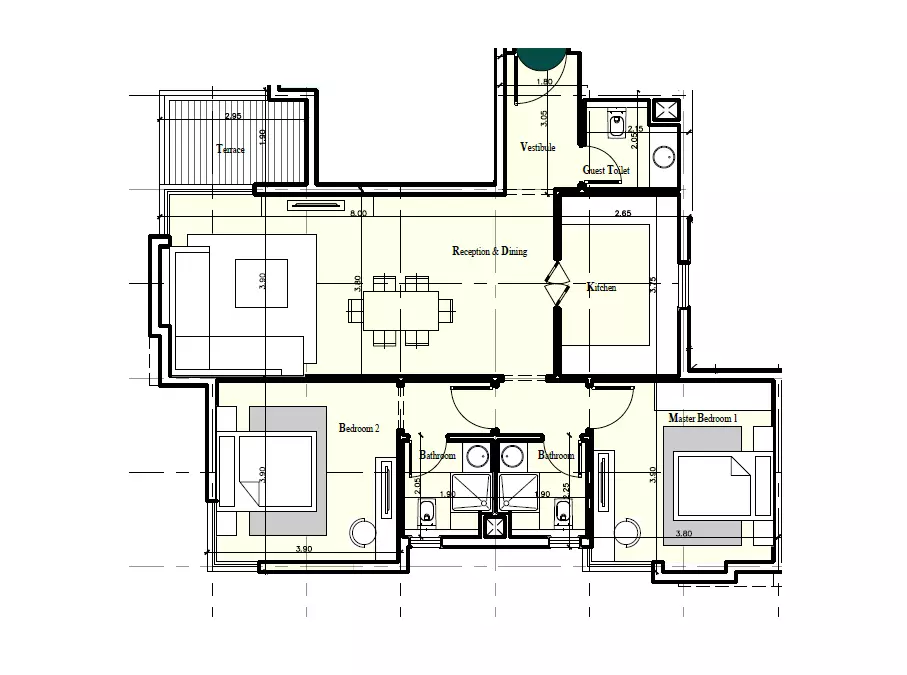 Unit floor plan image
