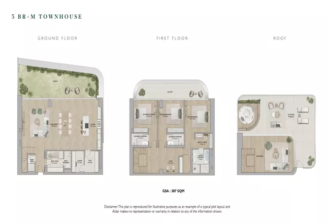 Mamsha Gardens — 3BR floor plan