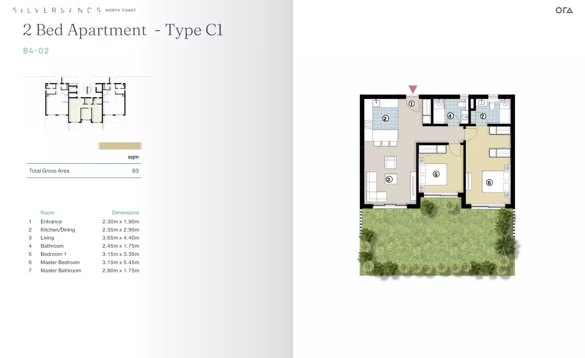 Unit floor plan image