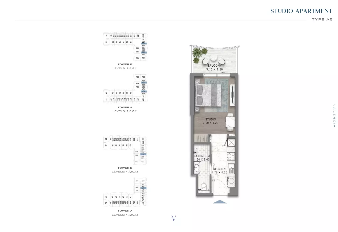 Unit floor plan image