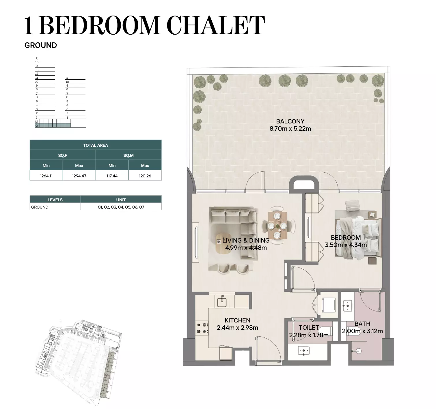 Unit floor plan image