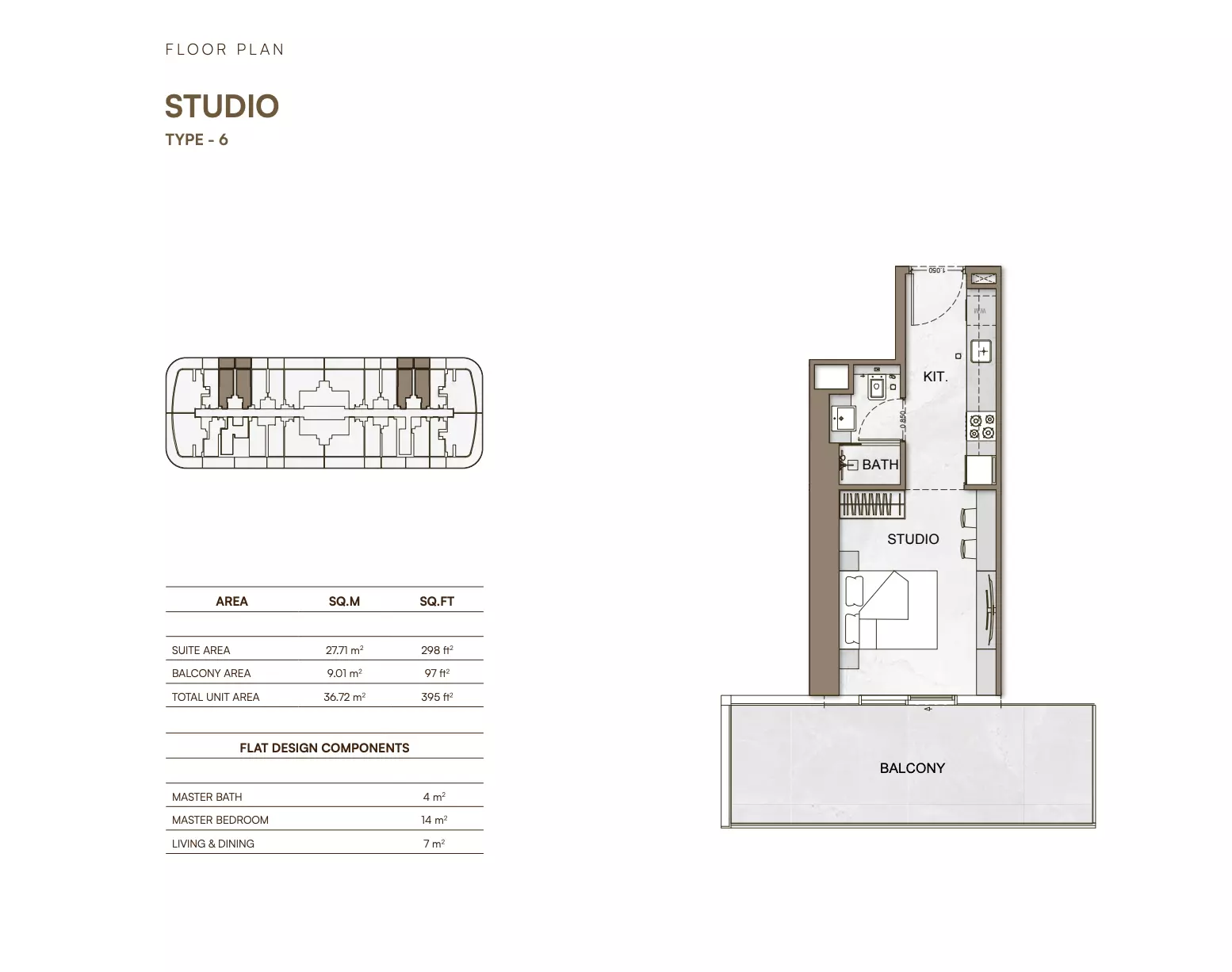 Unit floor plan image