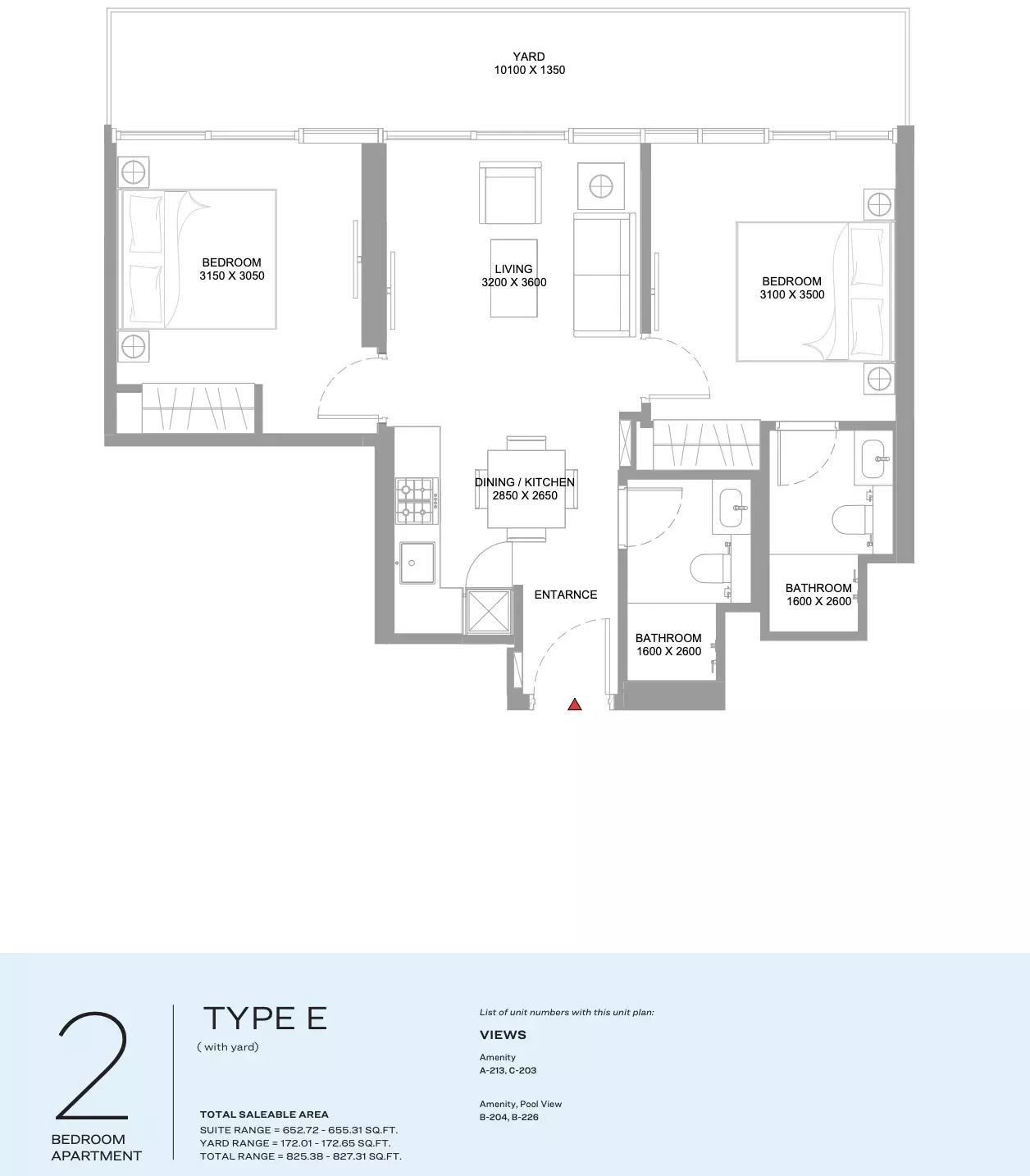 Unit floor plan image