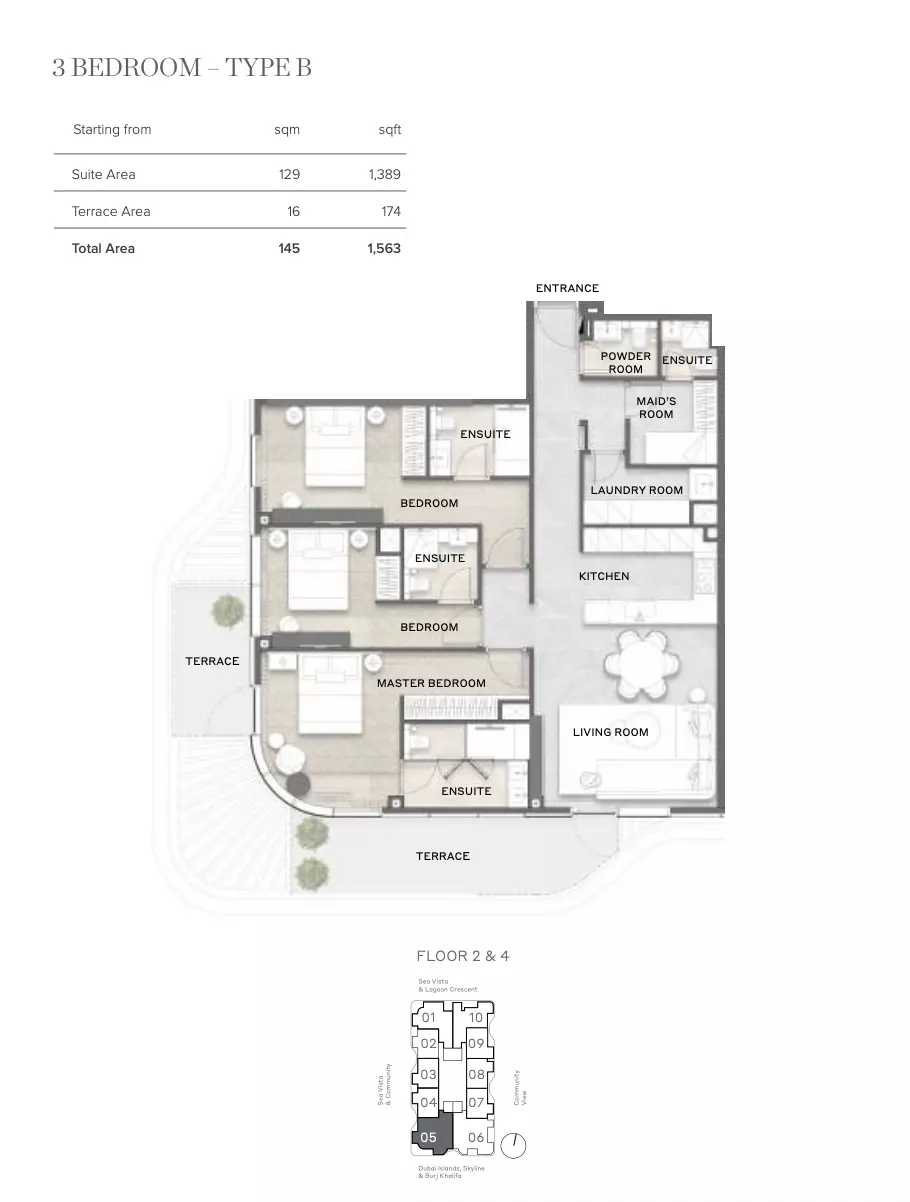 Unit floor plan image