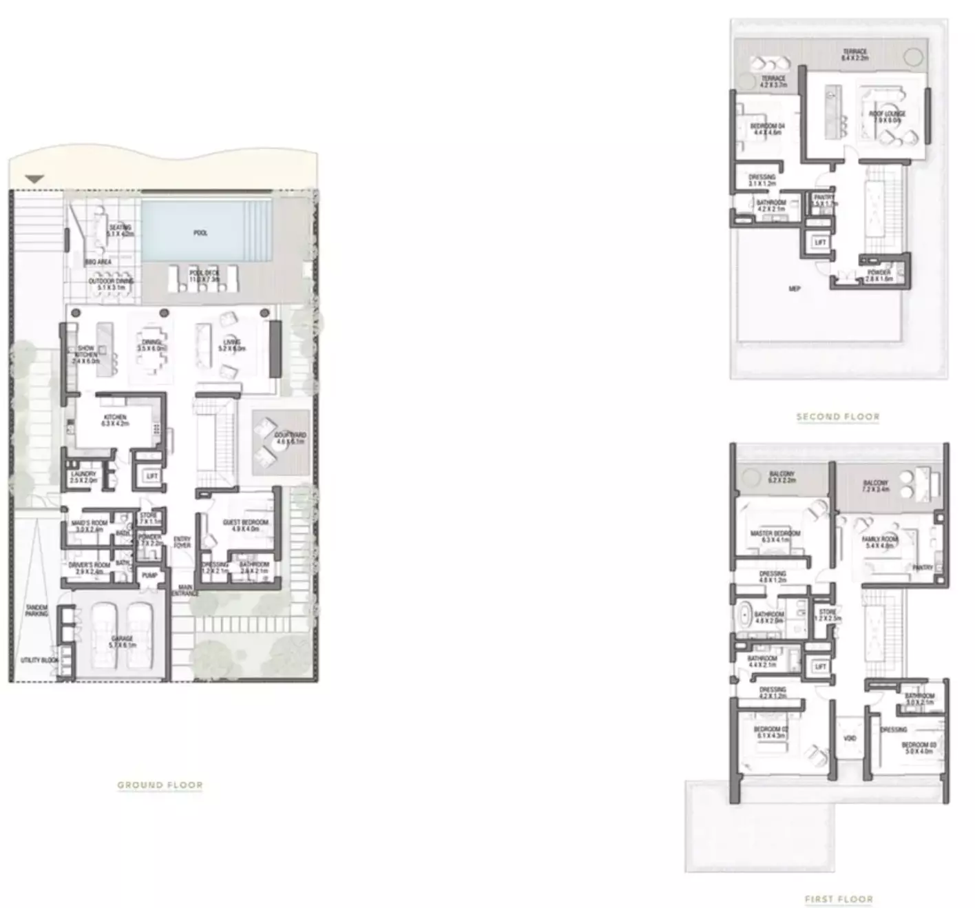 صورة مخطط ارضية الوحدة