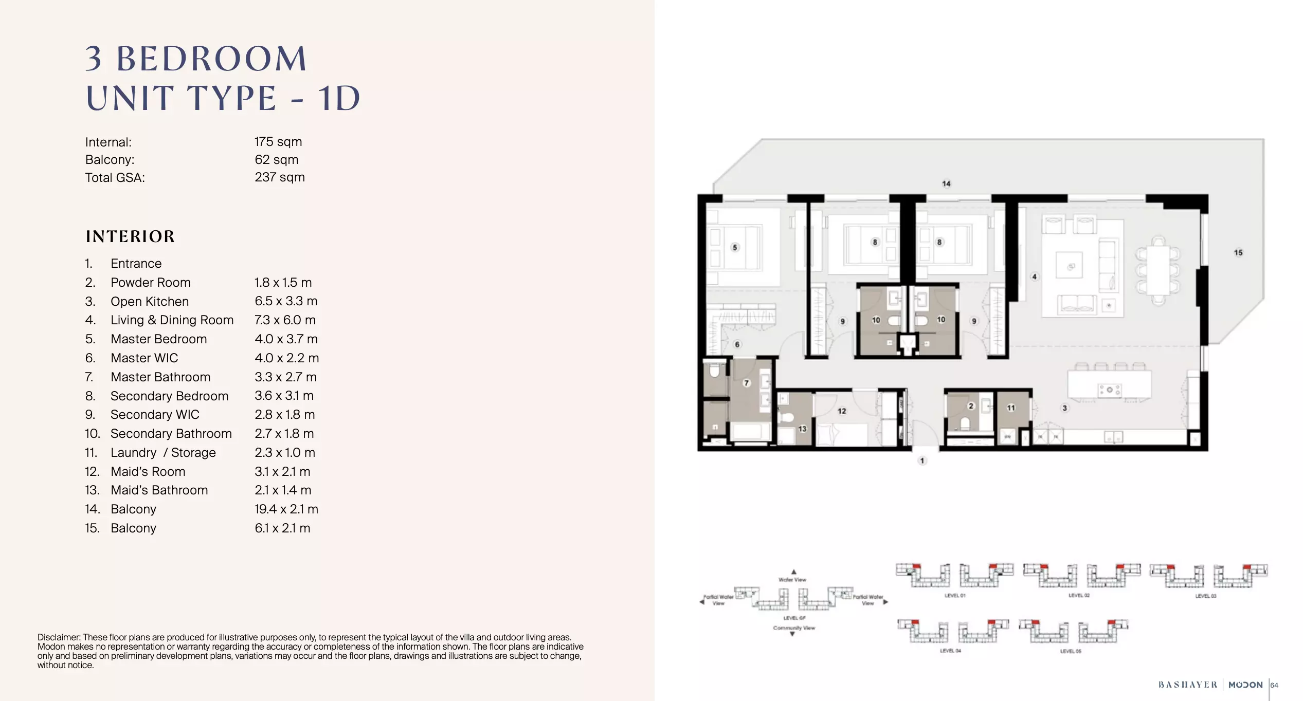 Unit floor plan image