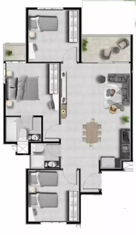 Unit floor plan image