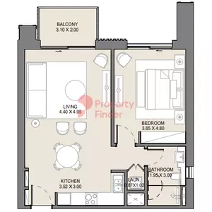 Jomana B4-Type B Level 3-4, 1 bed