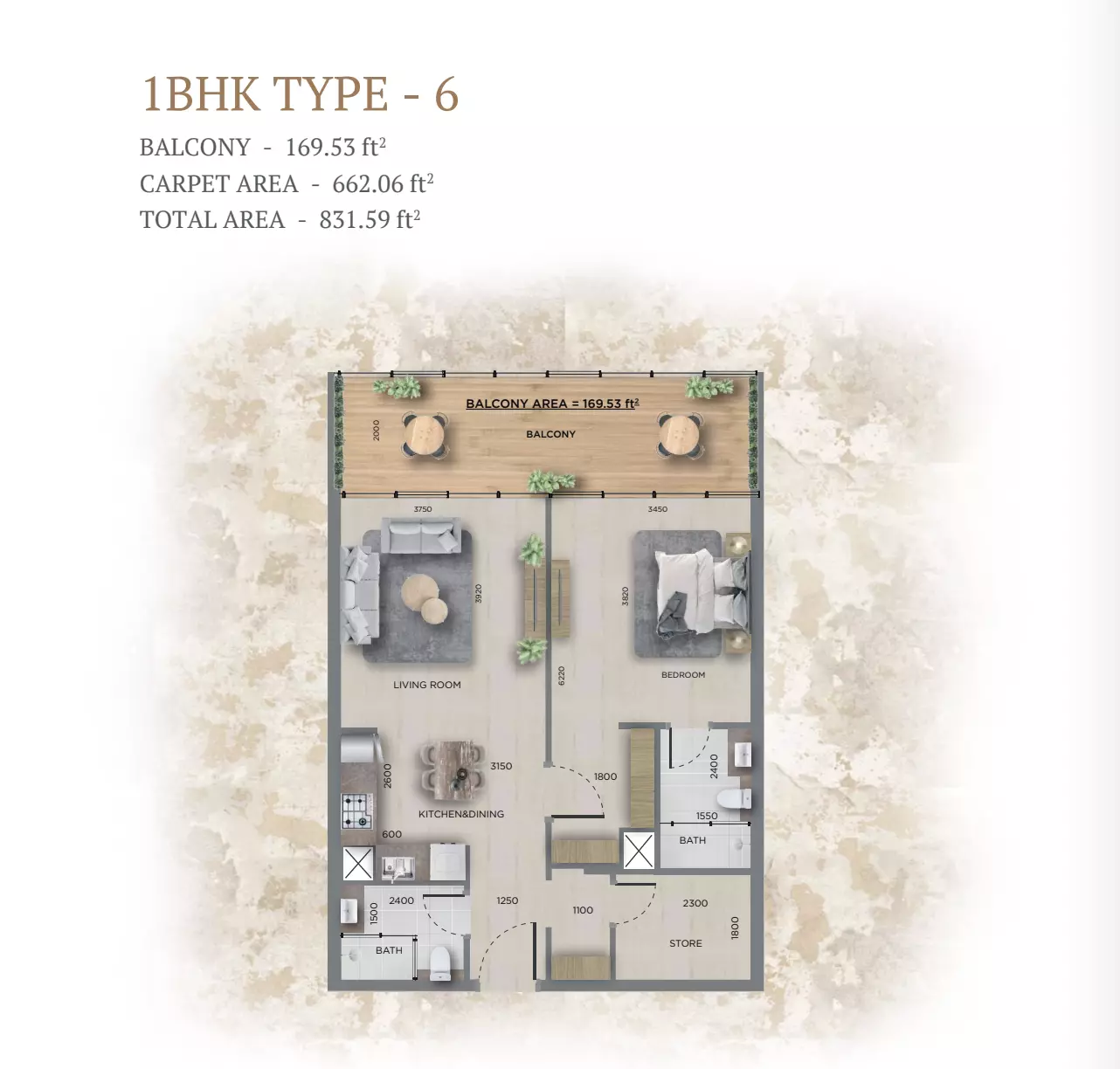 Unit floor plan image