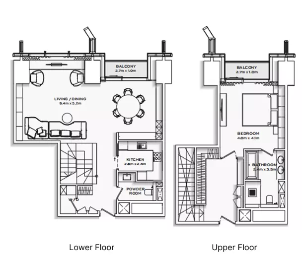 صورة مخطط ارضية الوحدة