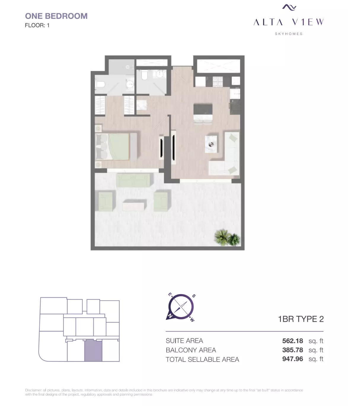 Unit floor plan image