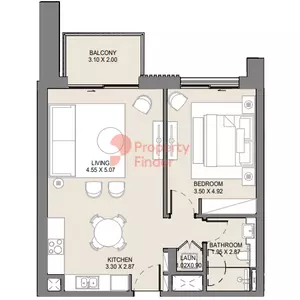 Jomana B8-Type A Level 1, 1 bed