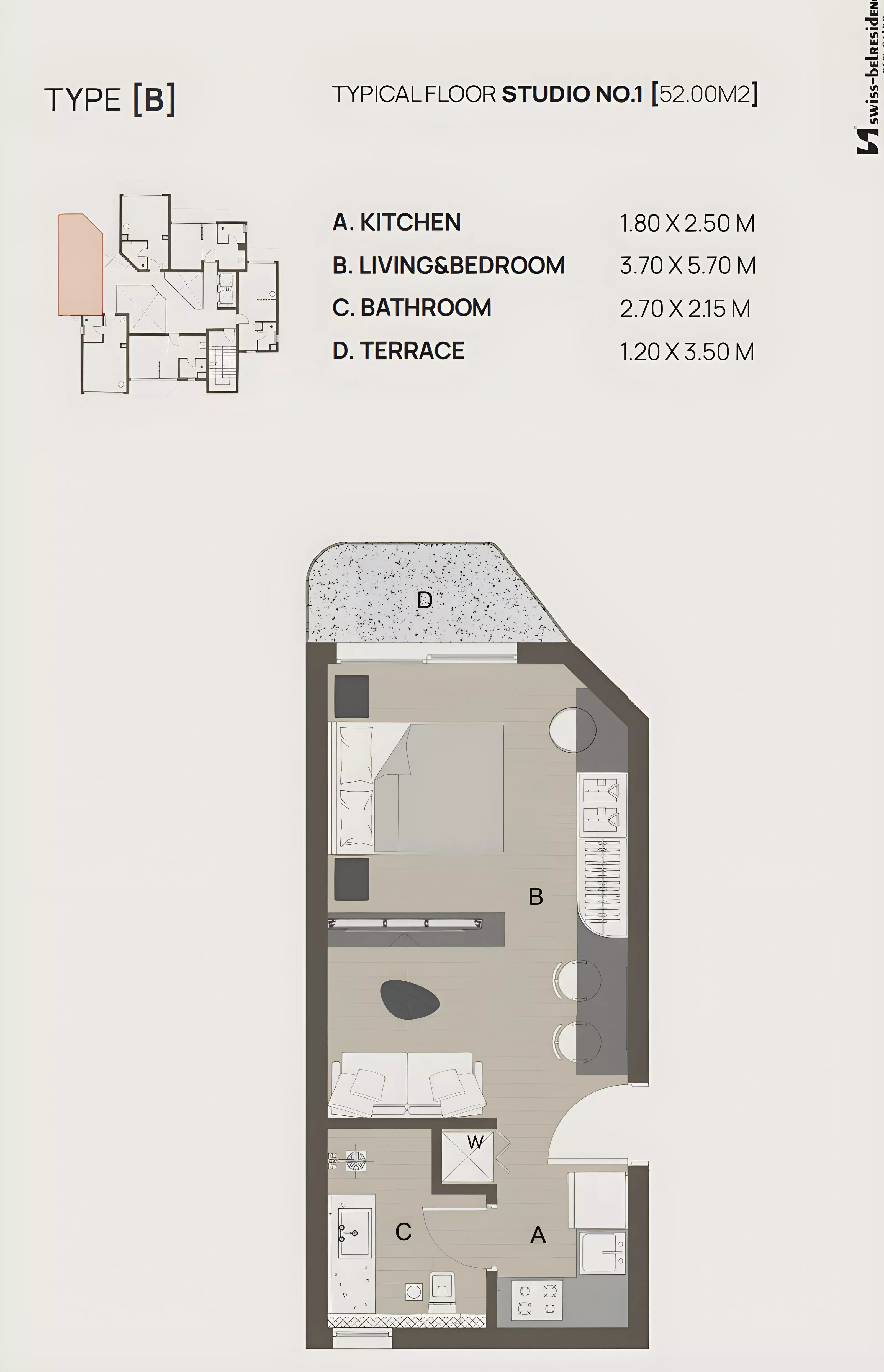 Unit floor plan image