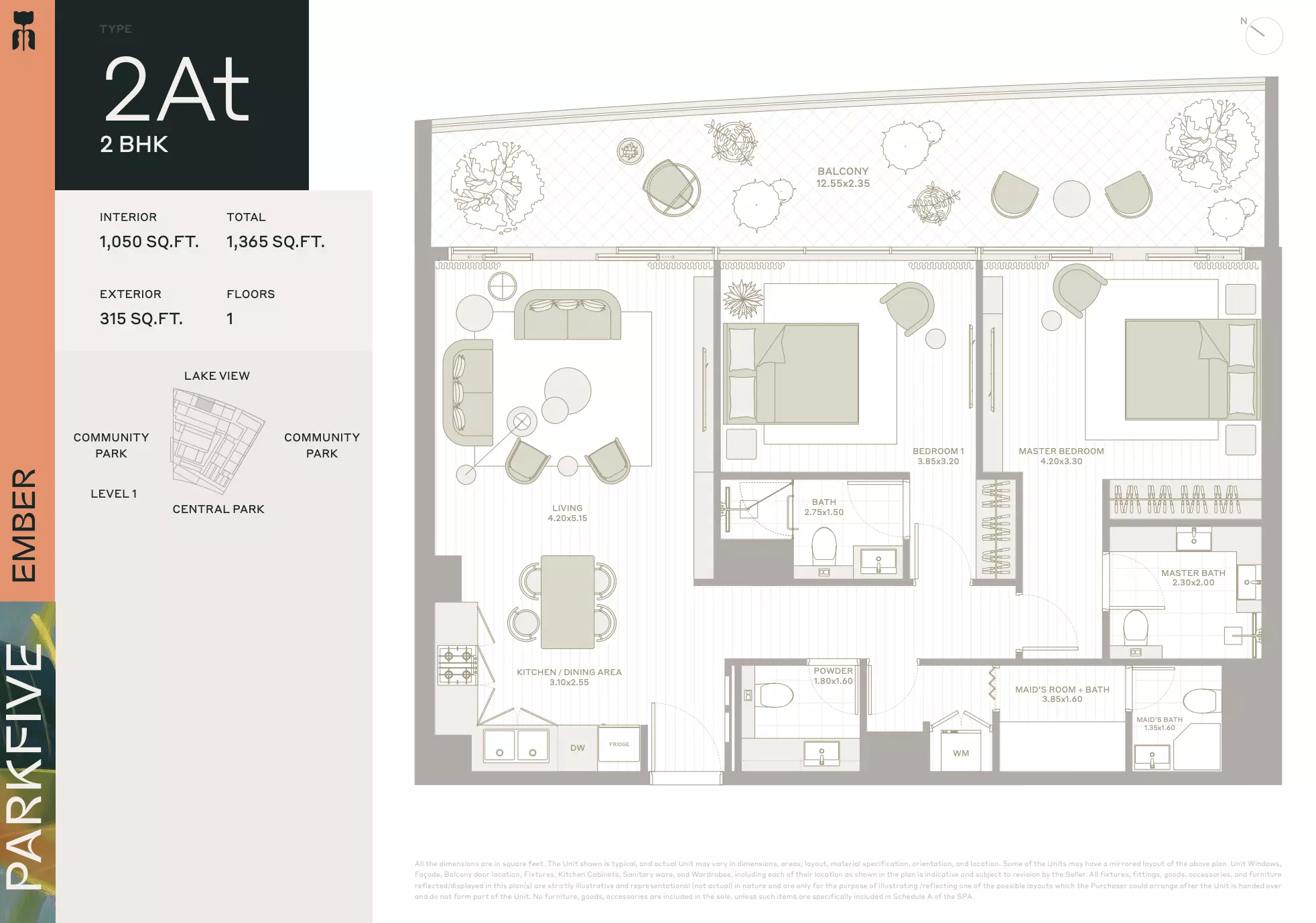 Unit floor plan image
