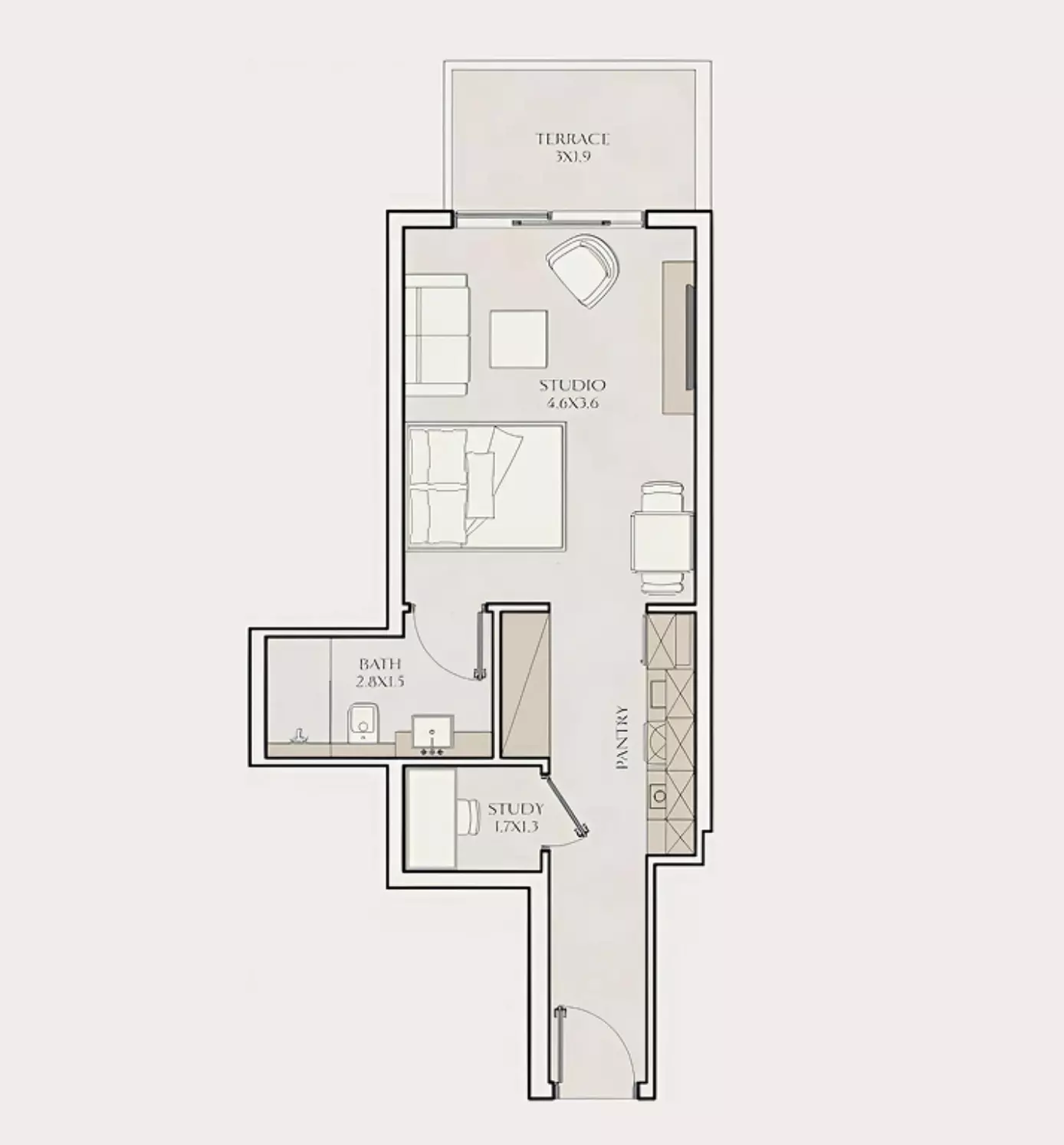 Unit floor plan image