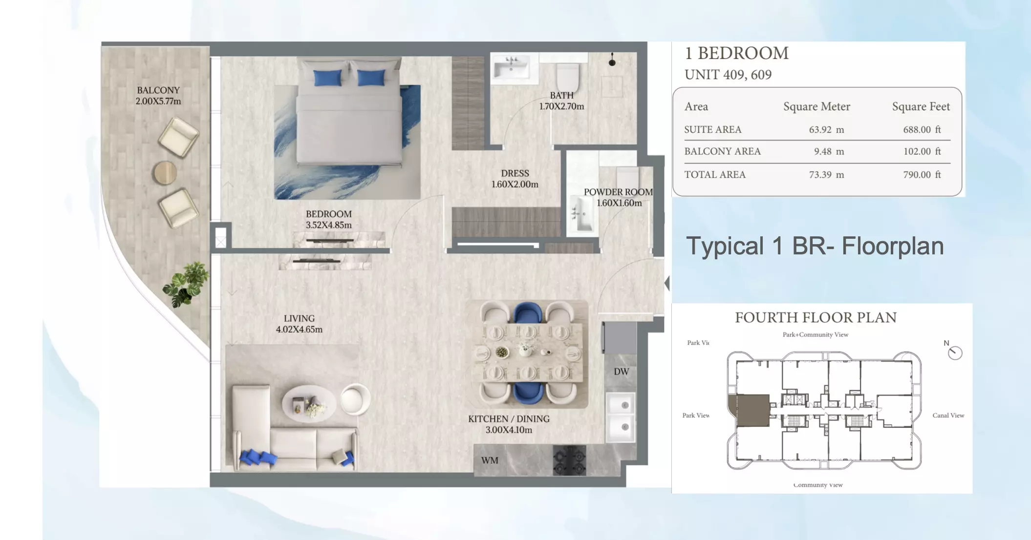 Unit floor plan image