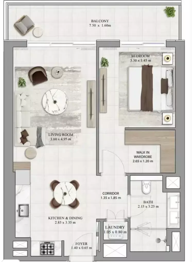 Unit floor plan image