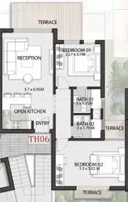 Unit floor plan image