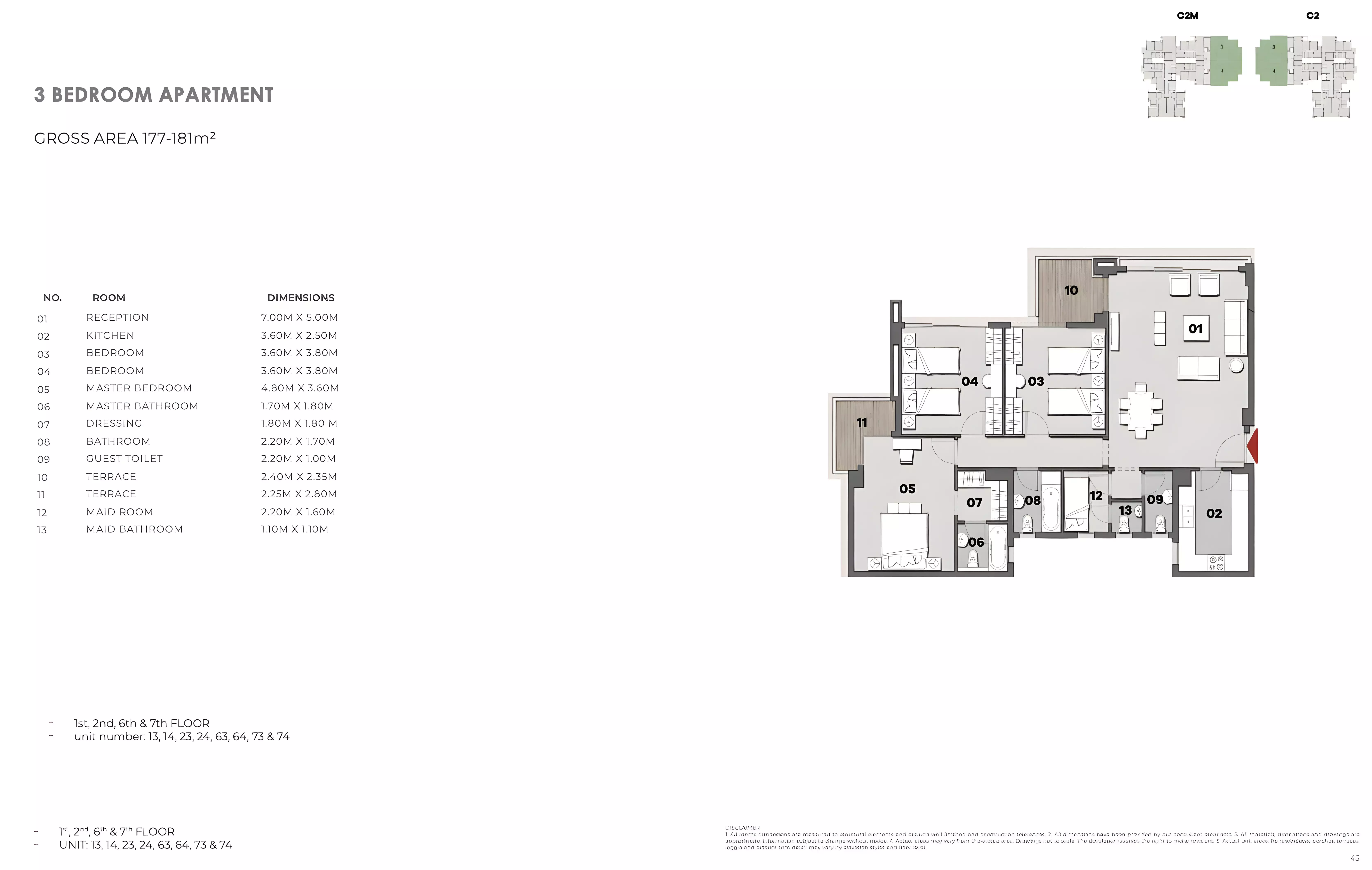 Unit floor plan image