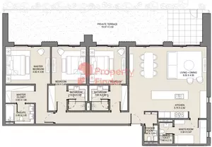 Jomana B3-Type B Level ground, 3 beds