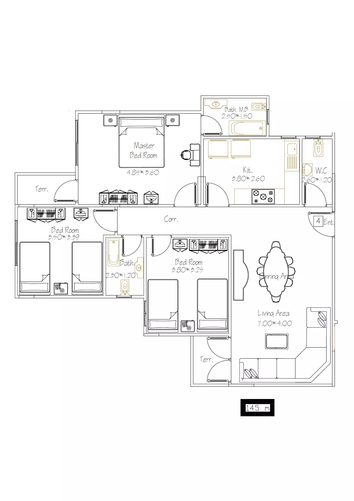 Unit floor plan image