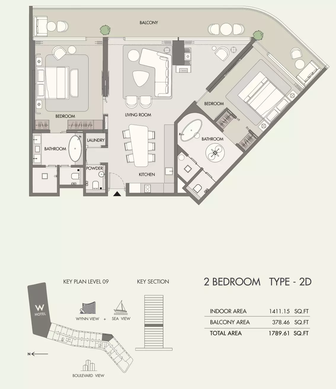 Unit floor plan image