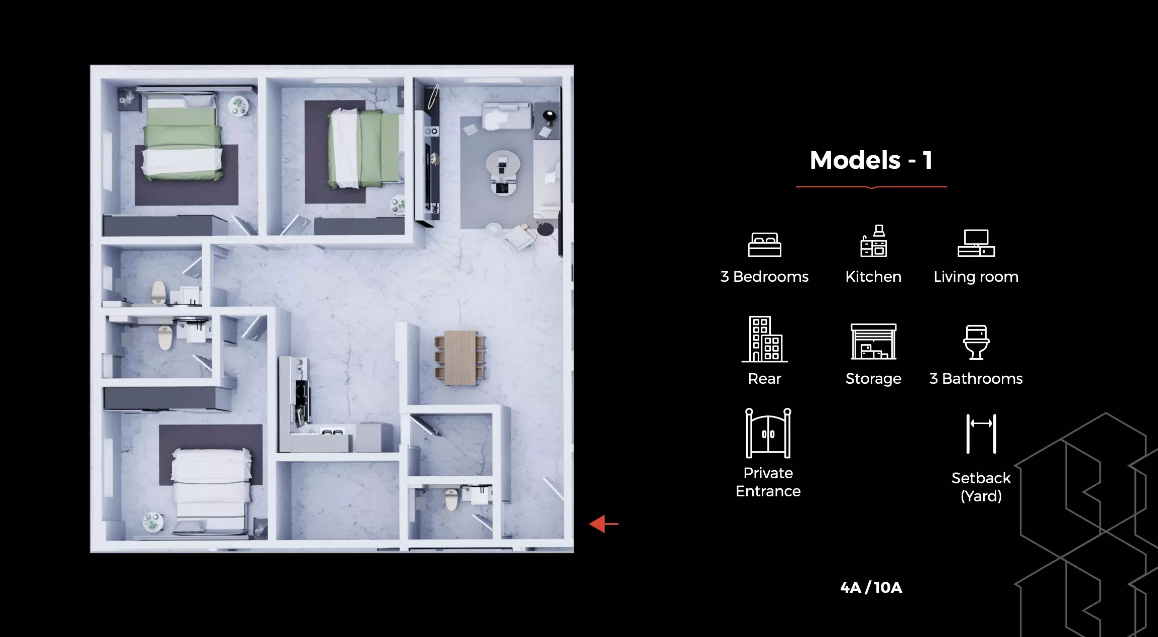 Unit floor plan image