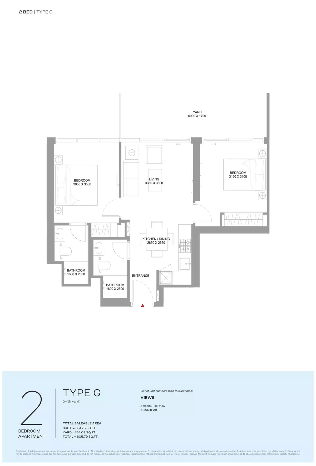 Unit floor plan image