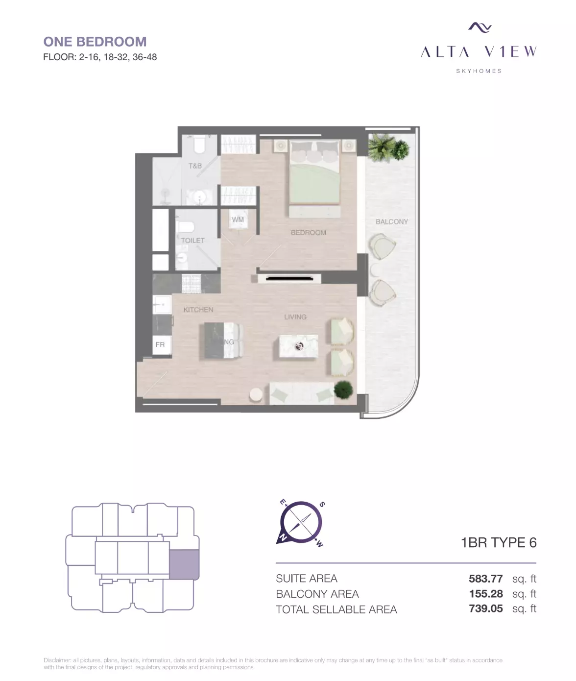 Unit floor plan image