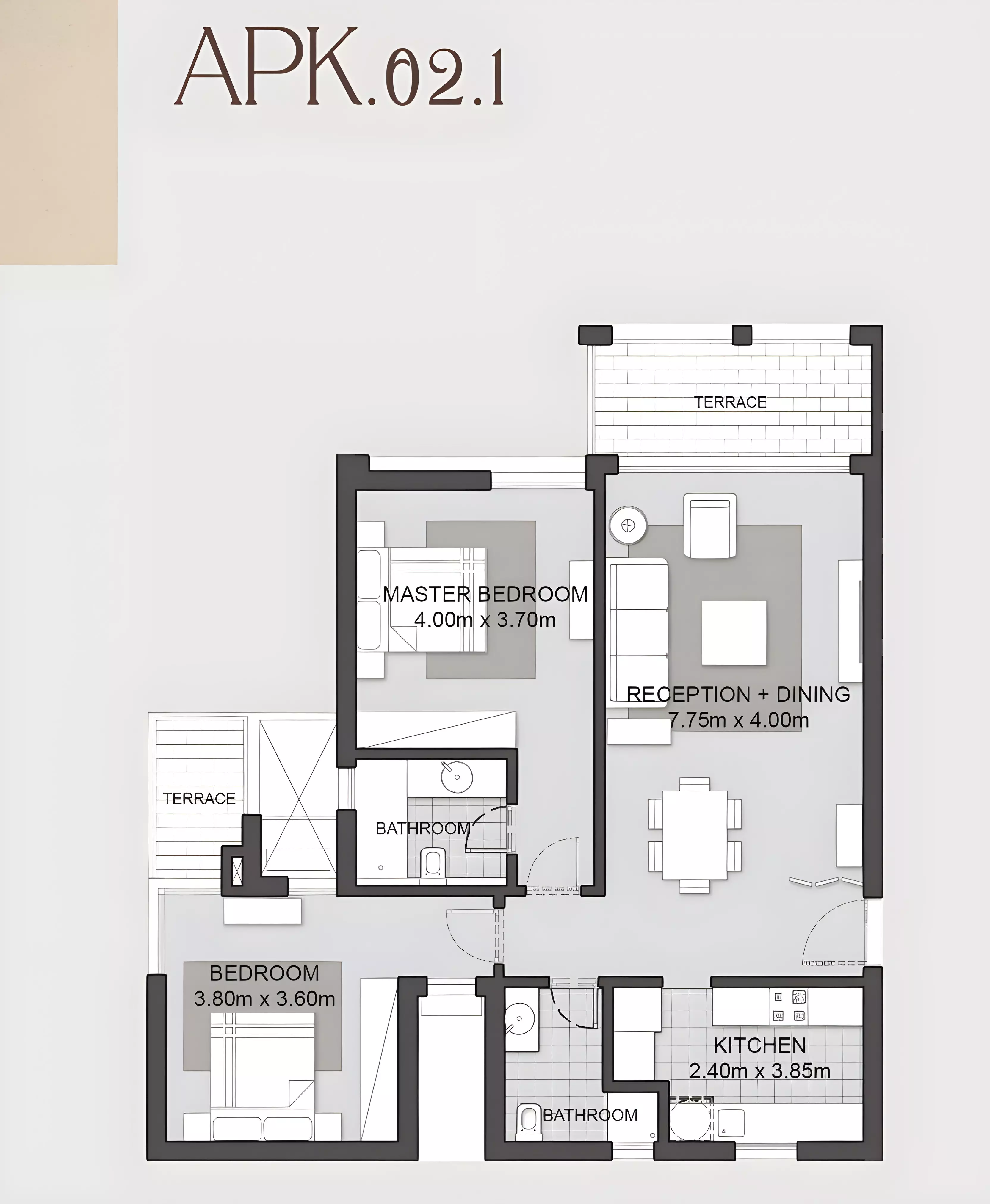 Unit floor plan image